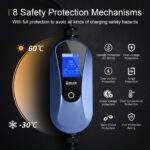 EV Charger AC Wall Mounted Charging Pile